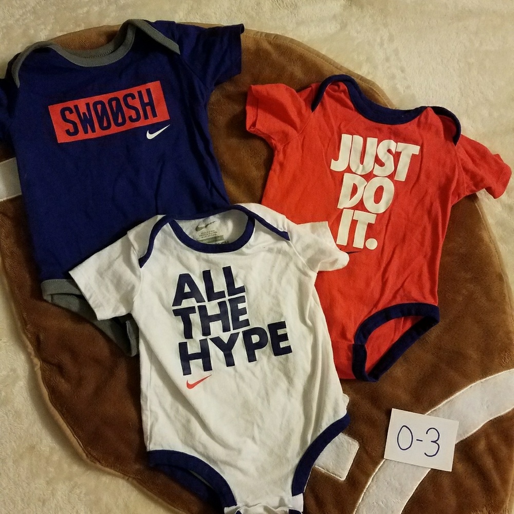 Nike onesies
